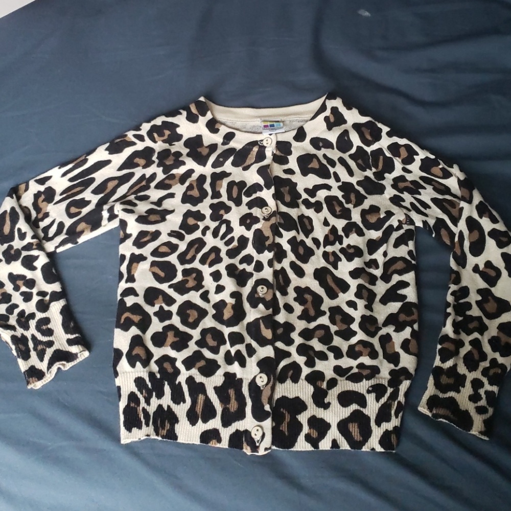 Leopard cardigan